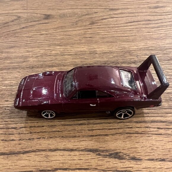 Hot Wheels 2013 Dodge Charger Daytona Die-Cast Car Burgundy - Picture 2 of 4